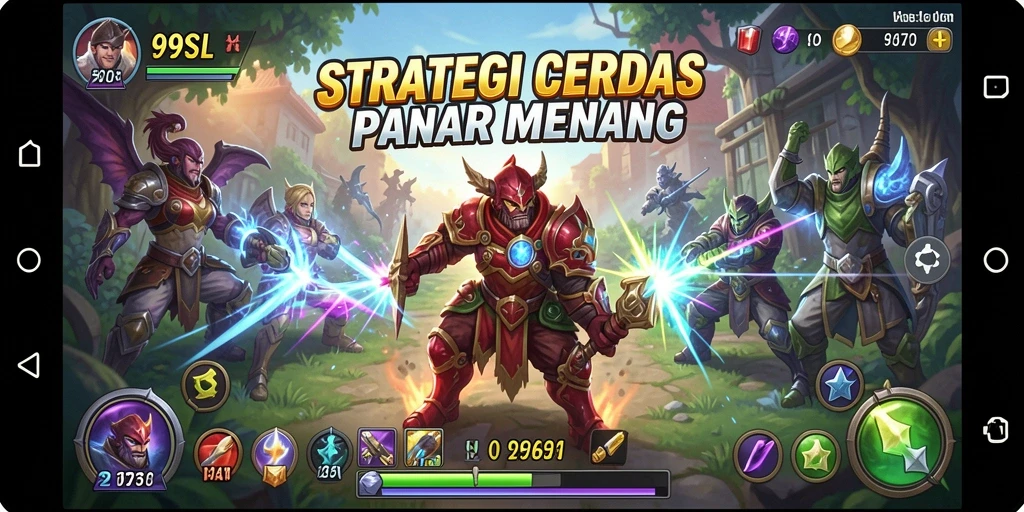 Tampilan gameplay yang menegangkan dari 99SL dengan strategi yang mendalam.
