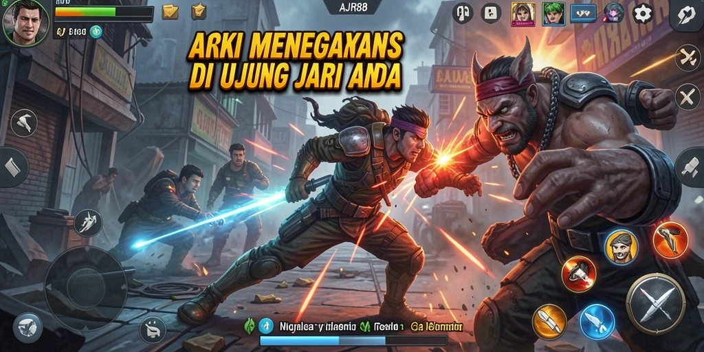 Gameplay seru dengan aksi menegangkan dan efek visual menarik.
