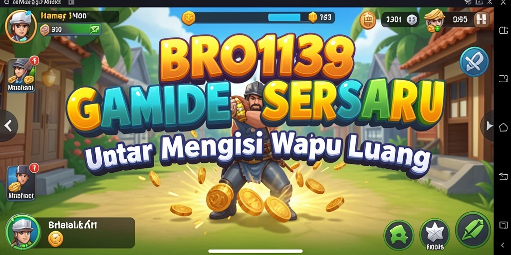 Screenshot gameplay BRO138 menampilkan momen seru saat mengumpulkan sumber daya.