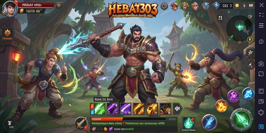 Gameplay seru HEBAT303 dengan pertarungan epik dan eksplorasi dunia.