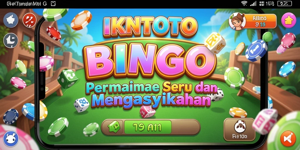 Tampilan menarik dari gameplay Bingo di IKNTOTO