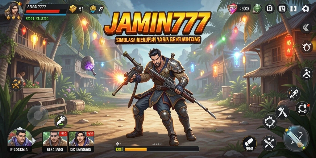 Tampilan gameplay menarik dari JAMIN777 dengan karakter yang hidup.