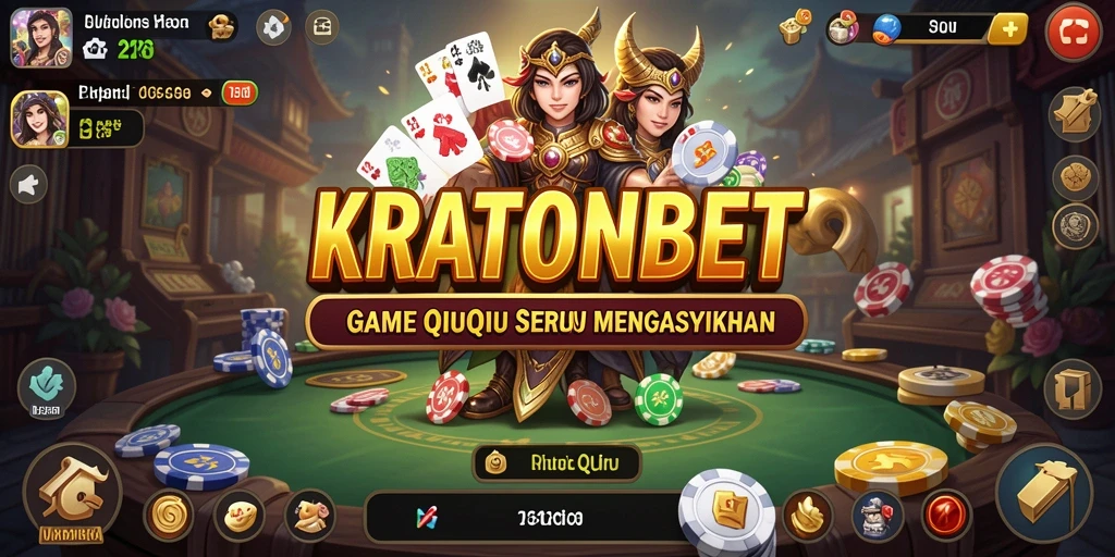 Gameplay QiuQiu seru di KRATONBET dengan fitur menarik.