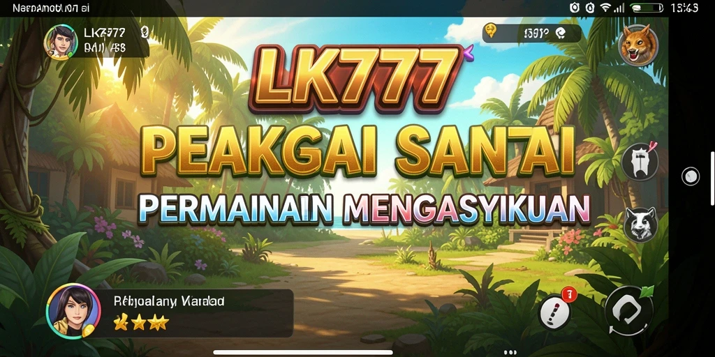Tangkapan layar LK777 menampilkan gameplay yang santai dan menyenangkan.