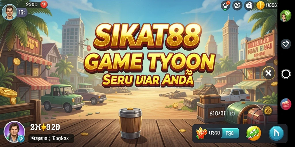 Tangkapan layar utama SIKAT88 menampilkan keseruan gameplay Tycoon.