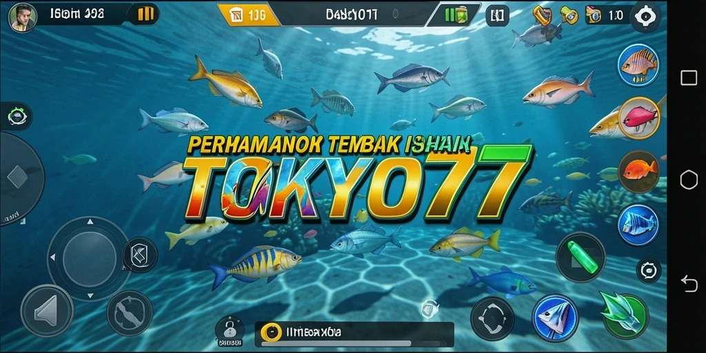 Screenshot gameplay <strong>TOKYO77</strong> menampilkan suasana seru Tembak Ikan.