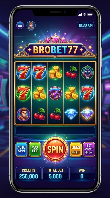 Tampilan katalog aplikasi terbaru di brobet77 untuk pengguna Android.